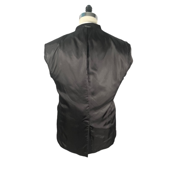 Jos A Bank Sport Coat Mens 41L Black 100% Cashmere Two Button Gordon